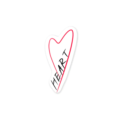 HEART.1 Sticker