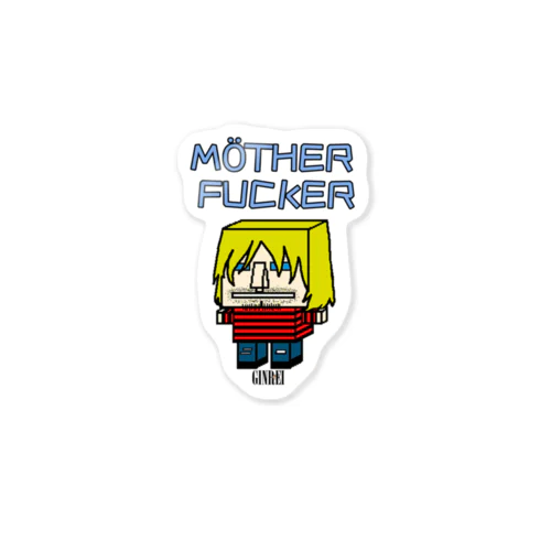 MotherFucker K Sticker