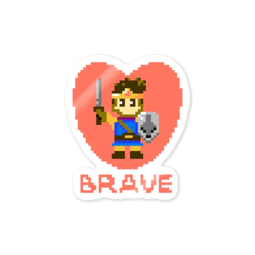 BRAVE ブレイブ 勇者 カラー版 261 Sticker