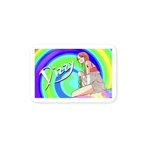 Dizzy Sticker