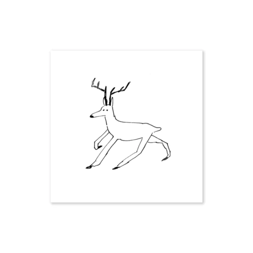 鹿 Sticker