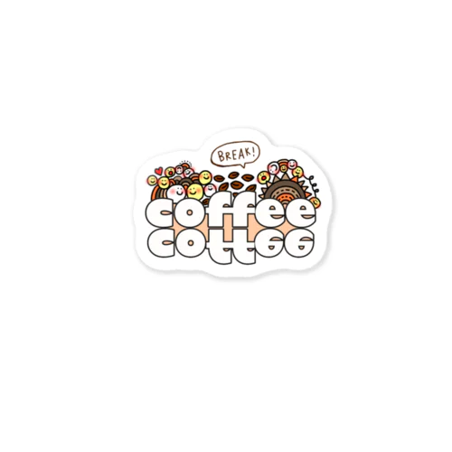 coffee break Sticker