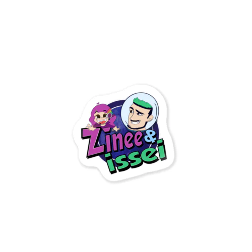 Zinee&isseiスペースレンジャーVer. Sticker