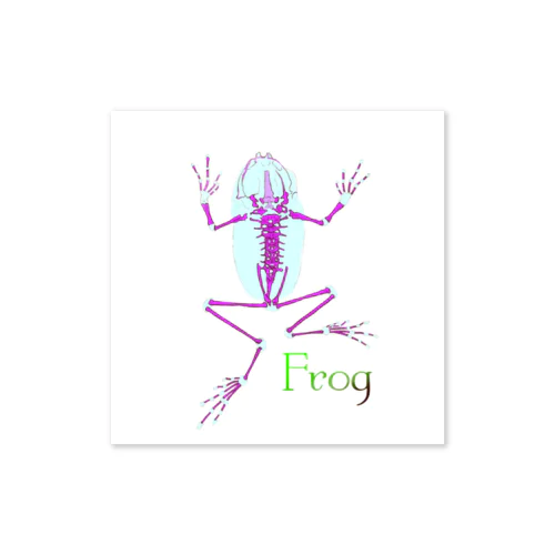 Frog ステッカー