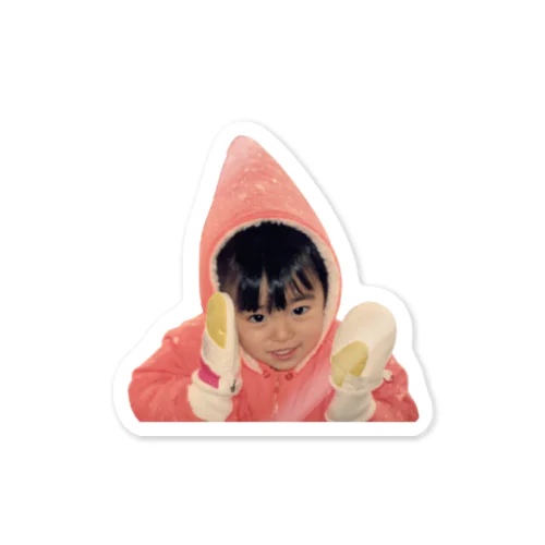 3歳ゆきんこ Sticker
