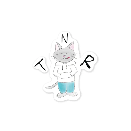 TNR STREET CAT Sticker