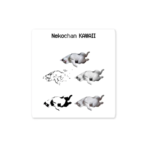 NEKOACHAN KAWAII ステッカー