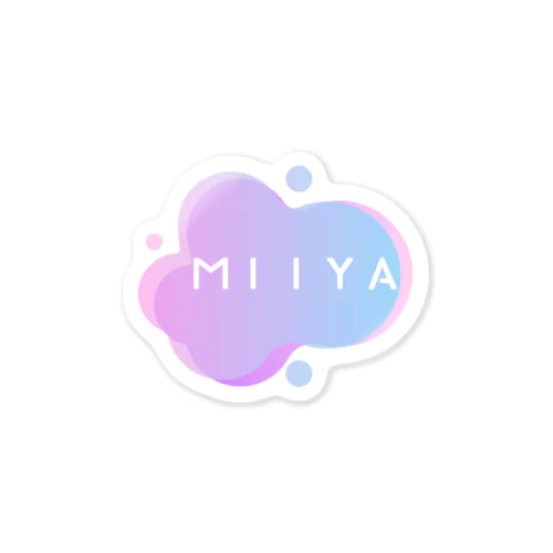 MIIYAロゴ Sticker