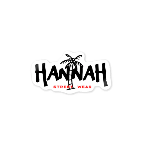HANNAH street wear  "Normal“ ステッカー