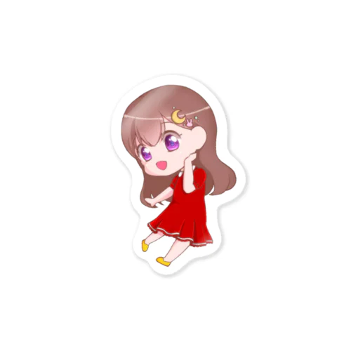 月野組チビむん Sticker