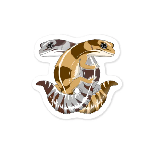 ニシアフリカトカゲモドキverX Sticker