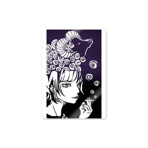 煙と夢 Sticker