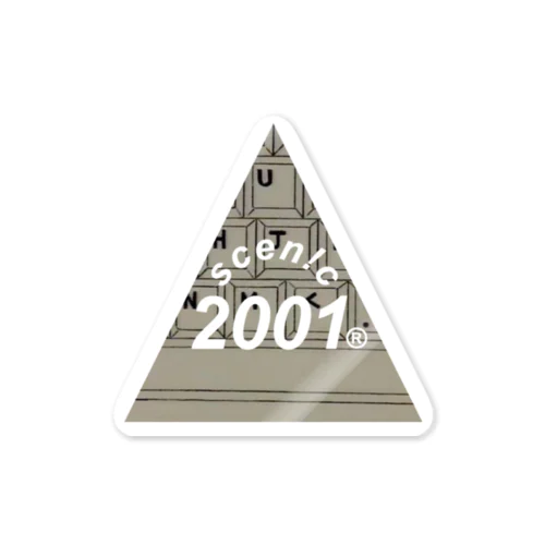 scen!c® 2001 sticker ステッカー