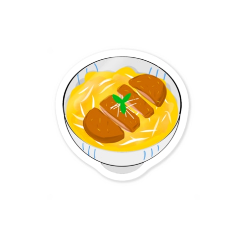 カツ丼 Sticker
