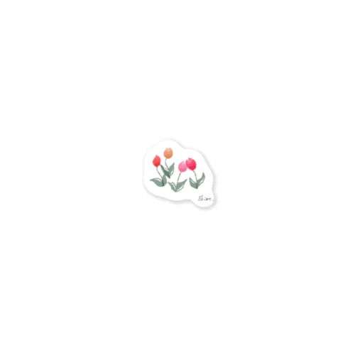 韓国風チューリップ🌷 Sticker