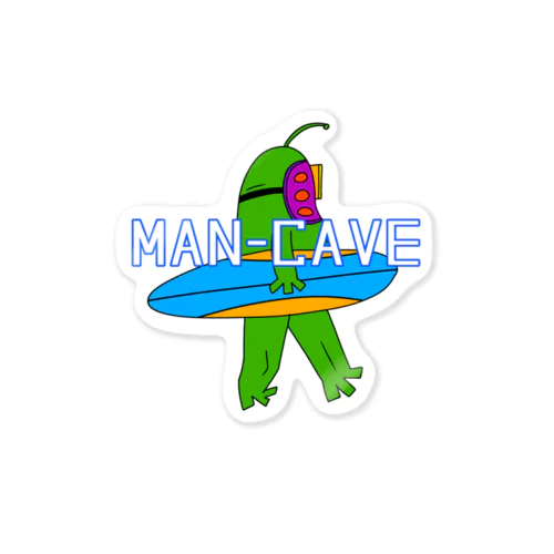 MAN-CAVE ステッカー Sticker