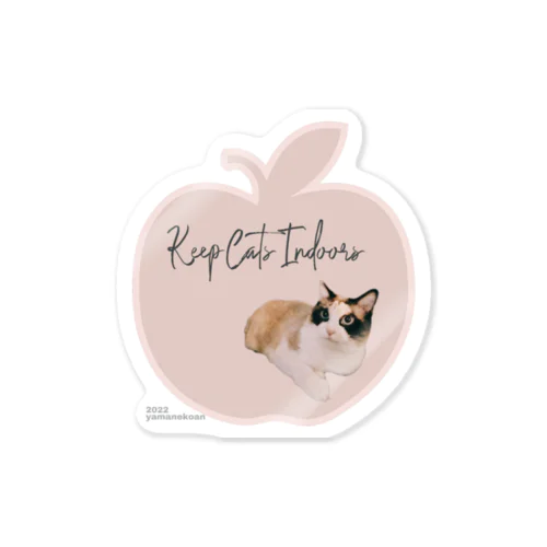 ◻︎山猫庵タンジーちゃん◻︎チャリティーグッズ Sticker