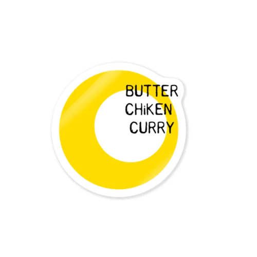 BUTTER CHiKEN CURRY  Sticker