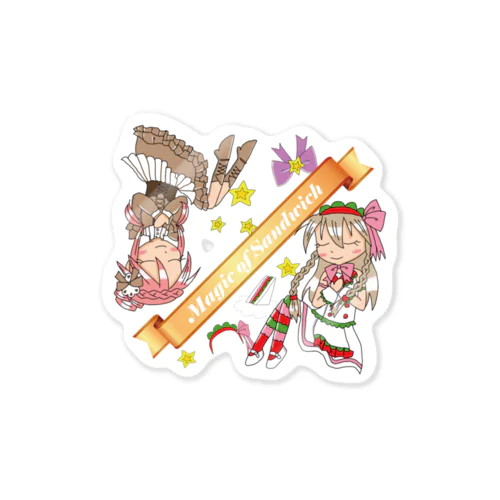 Magic of Sandwich Sticker