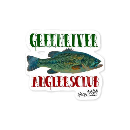 greenriver anglersclub Sticker