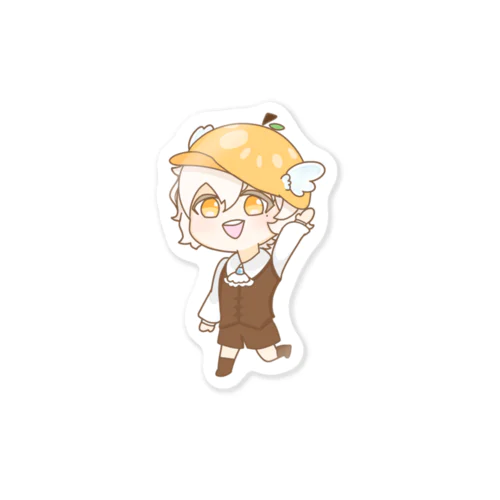 ゆずしおちゃん！🍊🧂 ステッカー