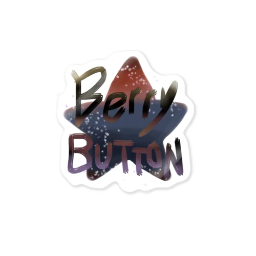 BerryBUTTONロゴ Sticker