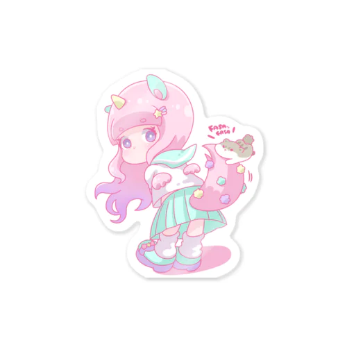 ゆにここ Sticker