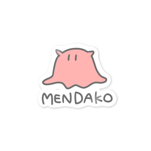 MENDAKO(色付き) Sticker