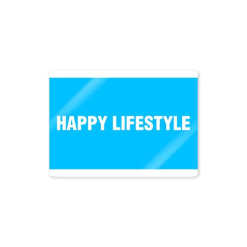 HAPPY LIFESTYLE ステッカー