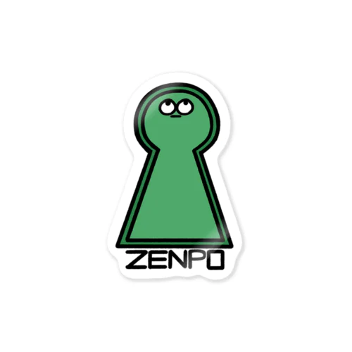 ZENPOさん ステッカー