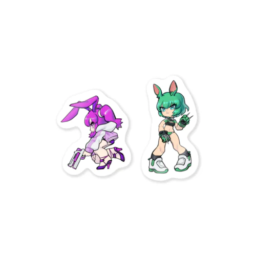 ポプリ＆ポプラ Sticker