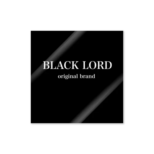 BLACK LORD item ステッカー