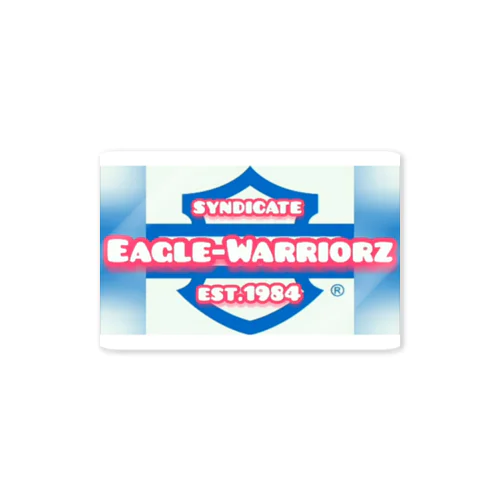 🥉ﾊｰﾚｰ最大最強EagleWarriorz ステッカー