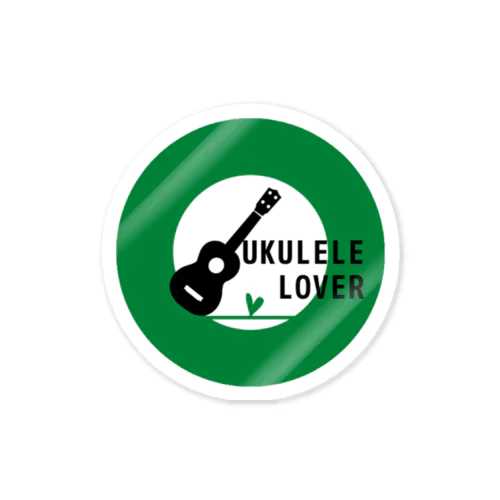 UKULELE LOVER ステッカー