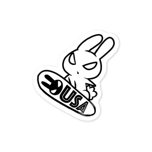 スノーボードオーリーUSA Sticker