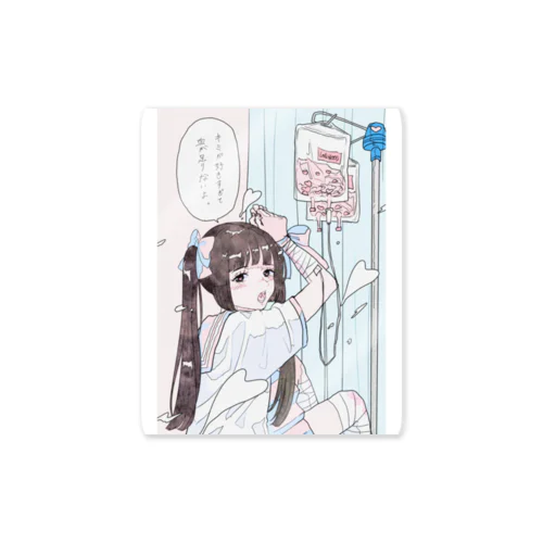 貧血ちゃん Sticker