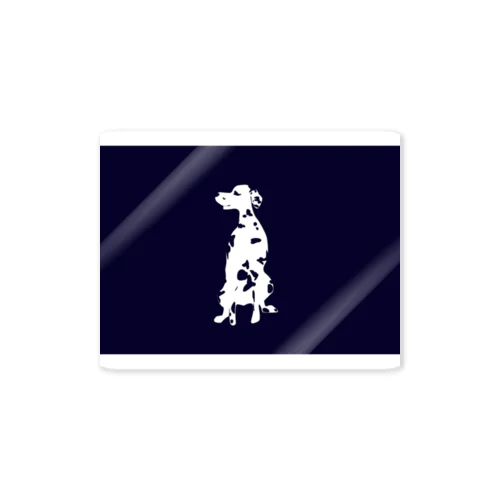 犬　ダルメシアン Sticker