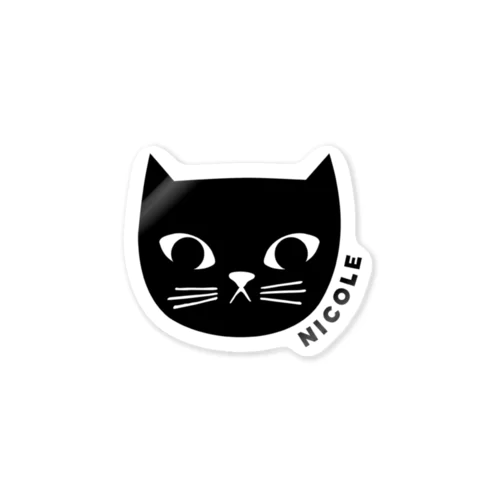 黒猫屋ニコル Sticker