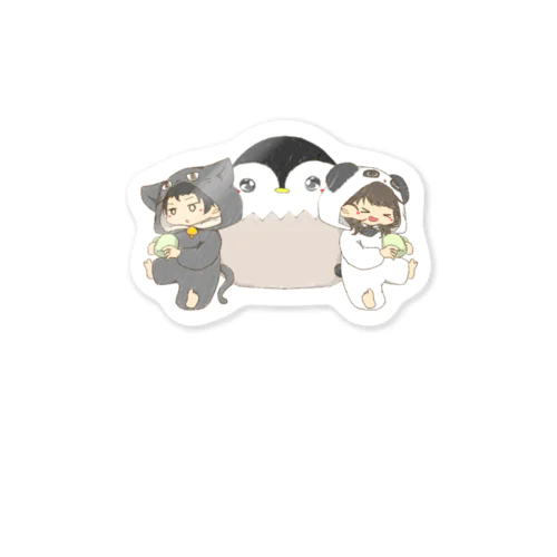 君とぽかぽかティータイム Sticker