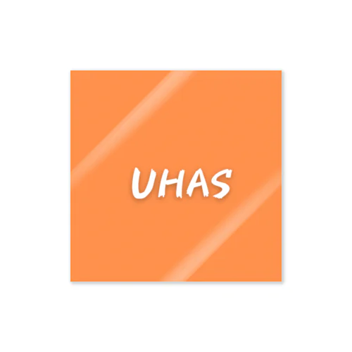 UHAS ステッカー