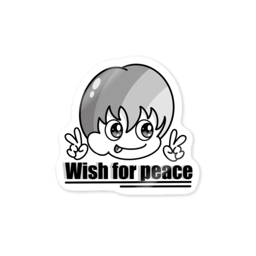 Lucky punch PEACEグッズ Sticker