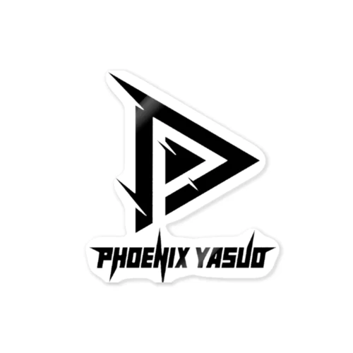 PhoenixYasuo Black Sticker
