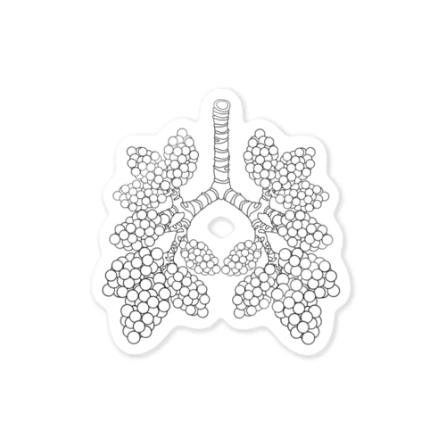 肺胞 Sticker