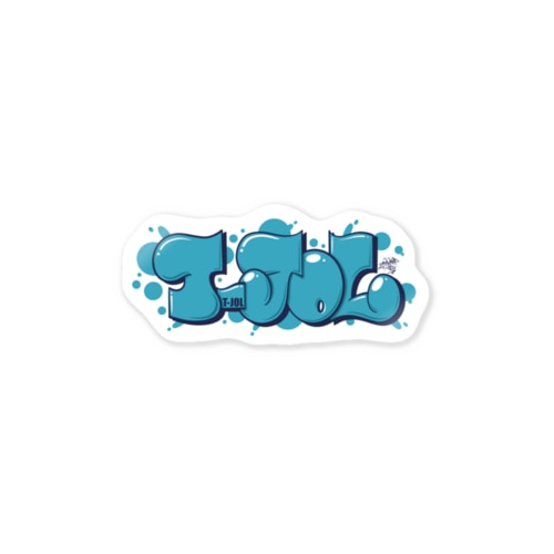 T-JOL スローアップ　ステッカー Sticker