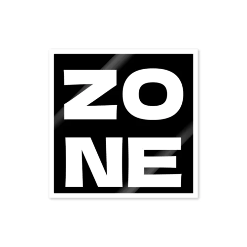 ZONE 스티커