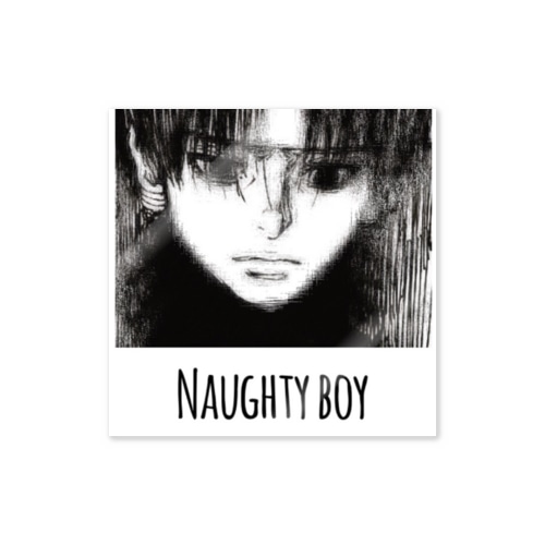 Naughty boy  Sticker