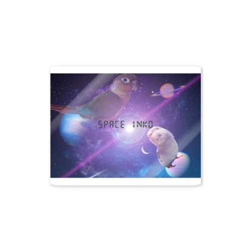 space inko Sticker