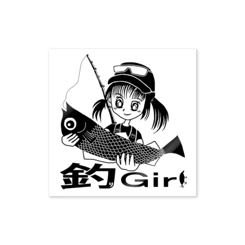 釣りGirl ステッカー