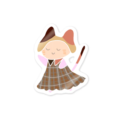 ねこのねこかぶりちゃん２ Sticker