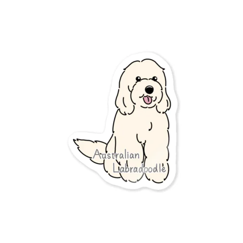 Australian Labradoodle (fleece) Sticker